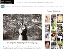 Tablet Screenshot of cardiff-weddingphotographer.com